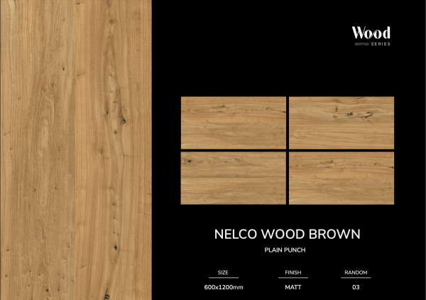 Nelco Wood Brown - Image 2